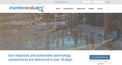 Desktop Screenshot of inventionevaluator.com